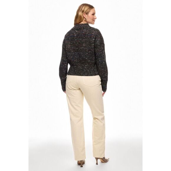 VINCE. Wool-Silk Donegal Zip Jacket 💘 - Picture 3 of 9